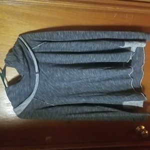 EUC FREE PEOPLE grey long sleeve